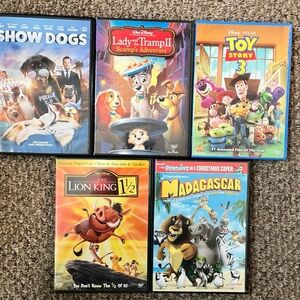 Disney Kids DVD Bundle